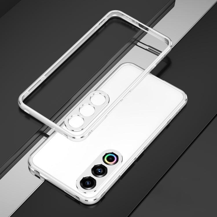 For Meizu 21 Aurora Series Lens Protector + Metal Frame Phone Case