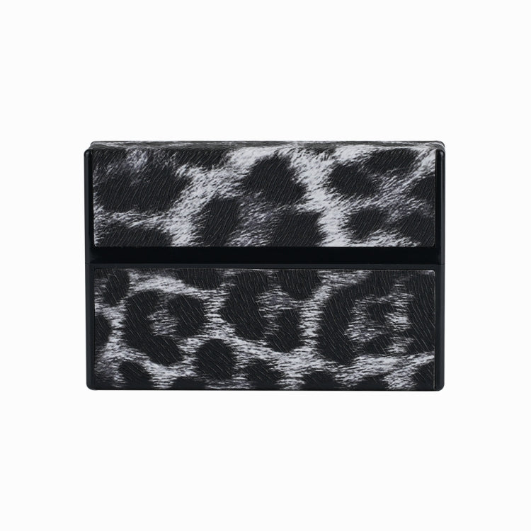 For IQOS Series Electronic Cigarette Grooved Leather PC Storage Box