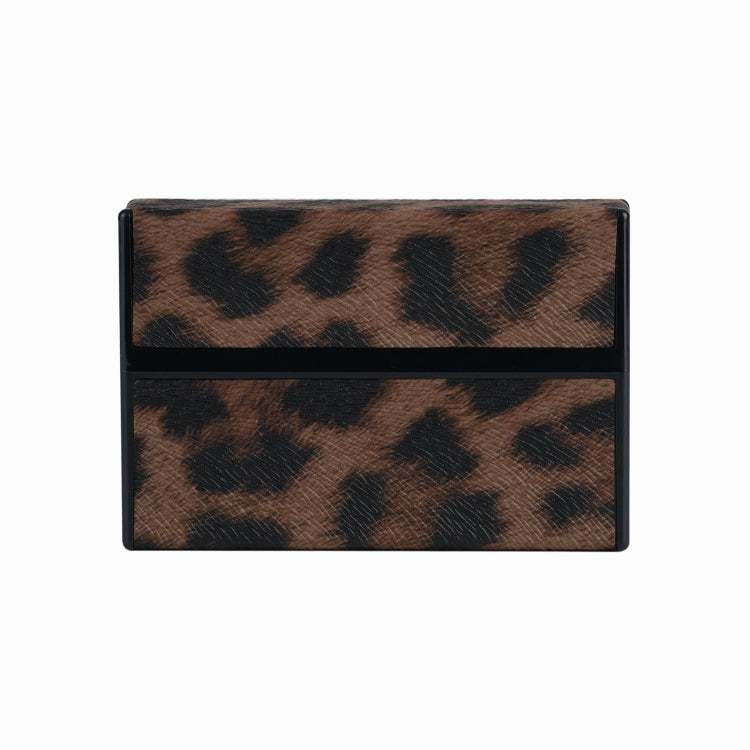 For IQOS Series Electronic Cigarette Grooved Leather PC Storage Box