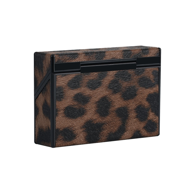 For IQOS Series Electronic Cigarette Grooved Leather PC Storage Box