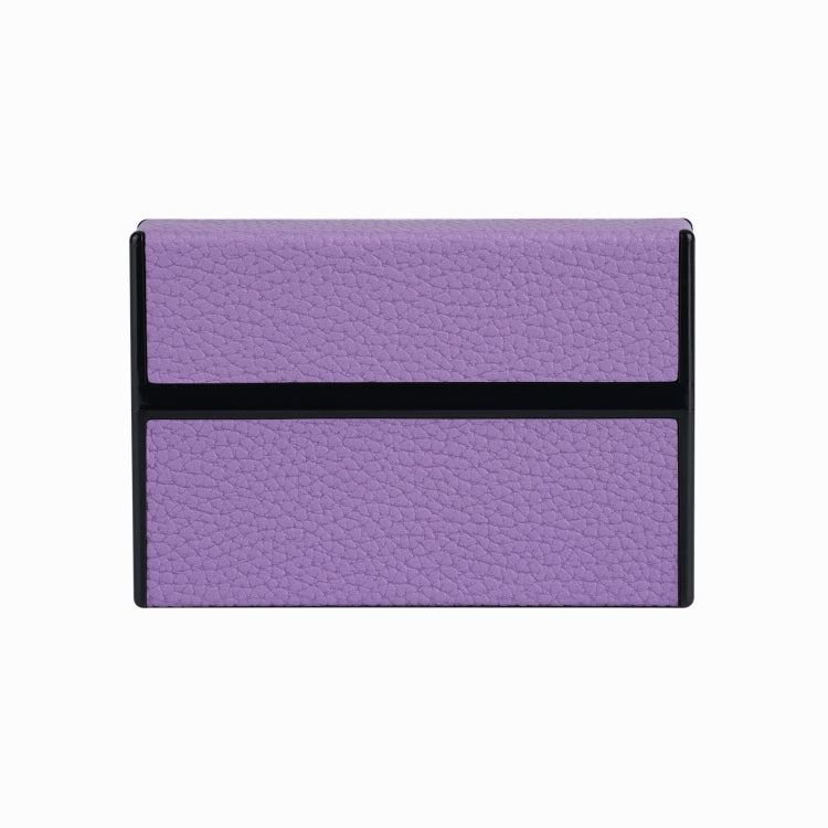 For IQOS Series Electronic Cigarette Grooved Leather PC Storage Box