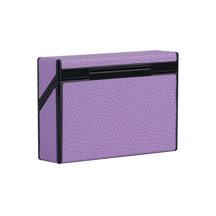 For IQOS Series Electronic Cigarette Grooved Leather PC Storage Box