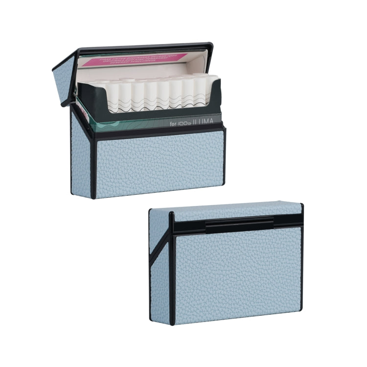 For IQOS Series Electronic Cigarette Grooved Leather PC Storage Box