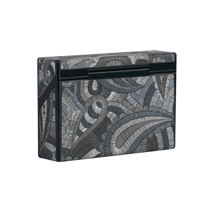 For IQOS Series Electronic Cigarette Grooved Leather PC Storage Box