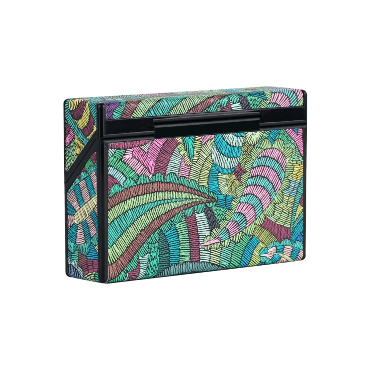 For IQOS Series Electronic Cigarette Grooved Leather PC Storage Box