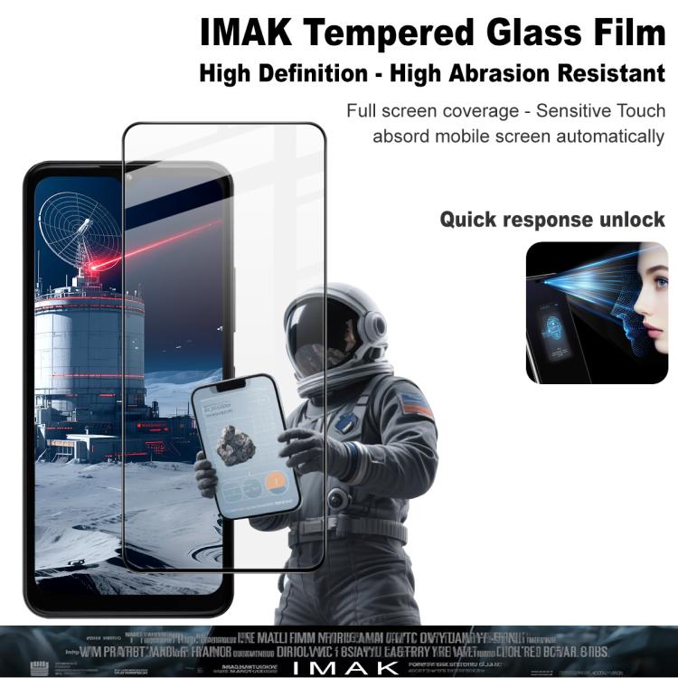 For HMD Key 4G / Aura 2 4G / Arc 4G imak 9H Surface Hardness Full Screen Tempered Glass Film Pro+ Series