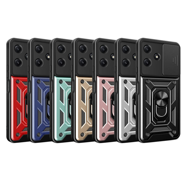 For Redmi 12 5G Sliding Camera Cover Design TPU+PC Phone Case