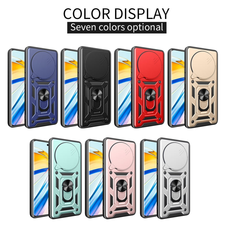 For Redmi Note 14 Pro 5G Sliding Camera Cover Design TPU+PC Phone Case