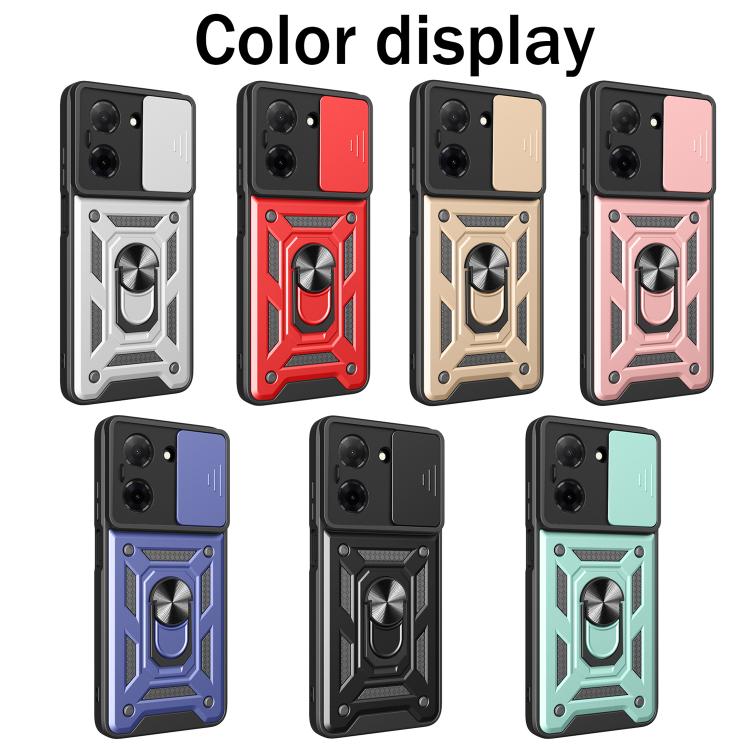 For Redmi A5 4G 171.7mm Sliding Camera Cover Design TPU+PC Phone Case