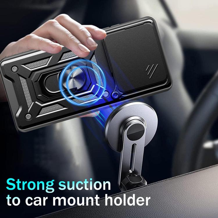 For Redmi K80 5G Sliding Camera Cover Design TPU+PC Phone Case