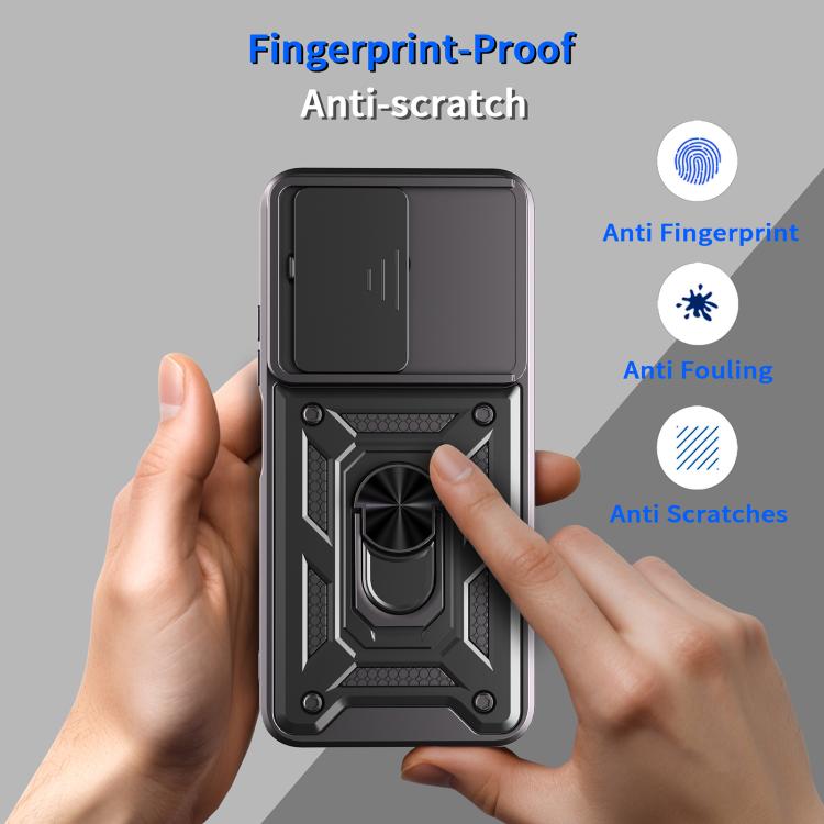 For Redmi 15C 5G / 4G EU 173mm Sliding Camera Cover Design TPU+PC Phone Case