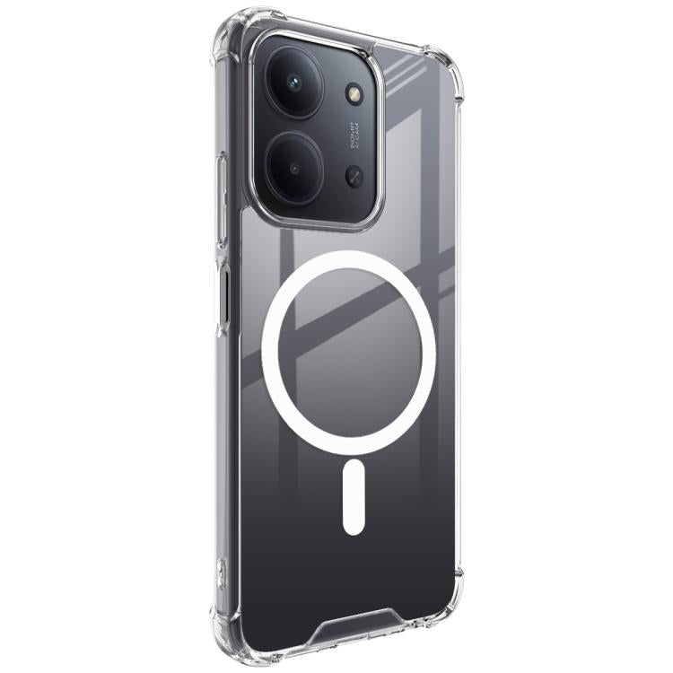 For Redmi 15C 5G/4G EU 173mm IMAK Space Shield PC + TPU Airbag Shockproof MagSafe Phone Case - Transparent