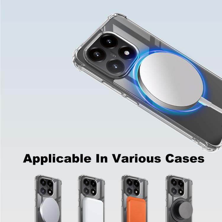 For Xiaomi 15T 5G IMAK Space Shield PC + TPU Airbag Shockproof MagSafe Phone Case - Transparent