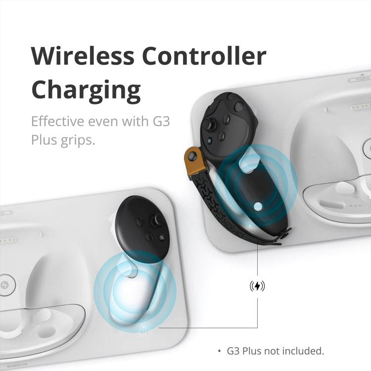For Meta Quest 3 BOBOVR D3 Wireless Charging Station