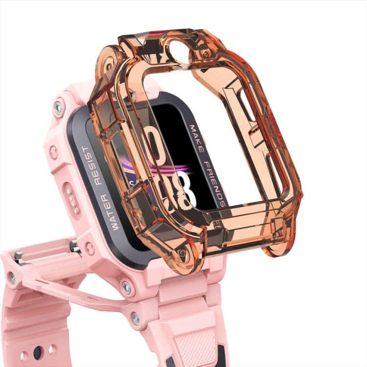 For Imoo Watch Phone Z6 Pro Half Coverage Hollow TPU Watch Protective Case