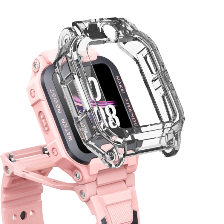 For Imoo Watch Phone Z6 Pro Half Coverage Hollow TPU Watch Protective Case