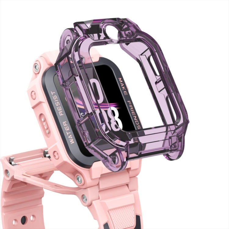 For Imoo Watch Phone Z6 Pro Half Coverage Hollow TPU Watch Protective Case