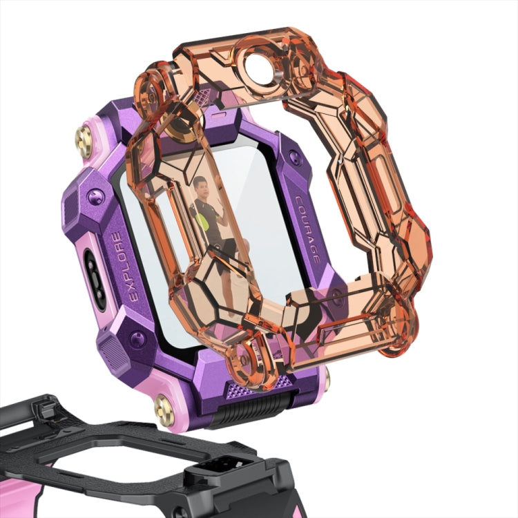 For Imoo Watch Phone Z7S Half Coverage Hollow TPU Watch Protective Case