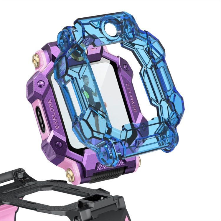 For Imoo Watch Phone Z7S Half Coverage Hollow TPU Watch Protective Case