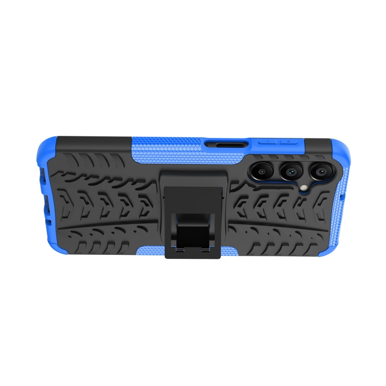 For Samsung Galaxy A16 5G Tire Texture TPU + PC Phone Case with Holder