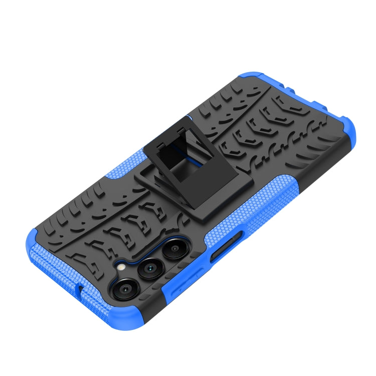 For Samsung Galaxy A16 5G Tire Texture TPU + PC Phone Case with Holder