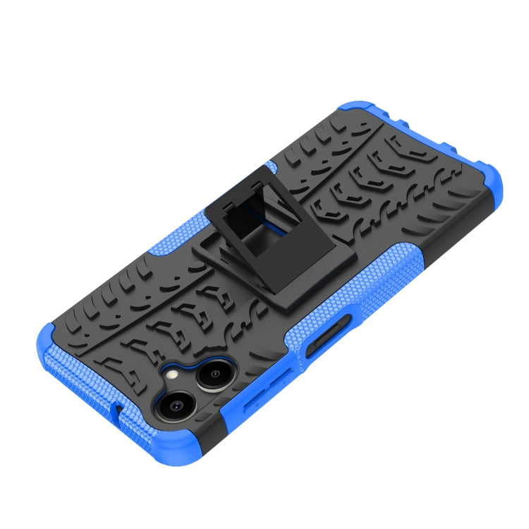 For Samsung Galaxy A06 4G Tire Texture TPU + PC Phone Case with Holder
