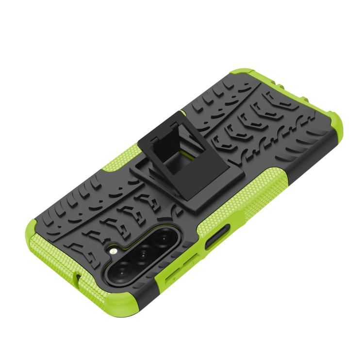 For Samsung Galaxy A26 5G Tire Texture TPU + PC Phone Case with Holder