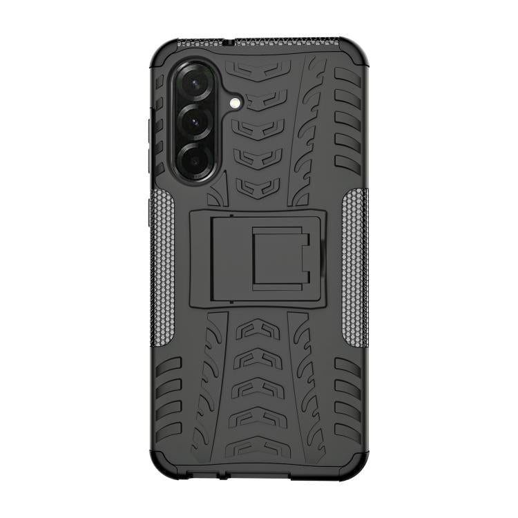 For Samsung Galaxy A36 5G Tire Texture TPU + PC Phone Case with Holder