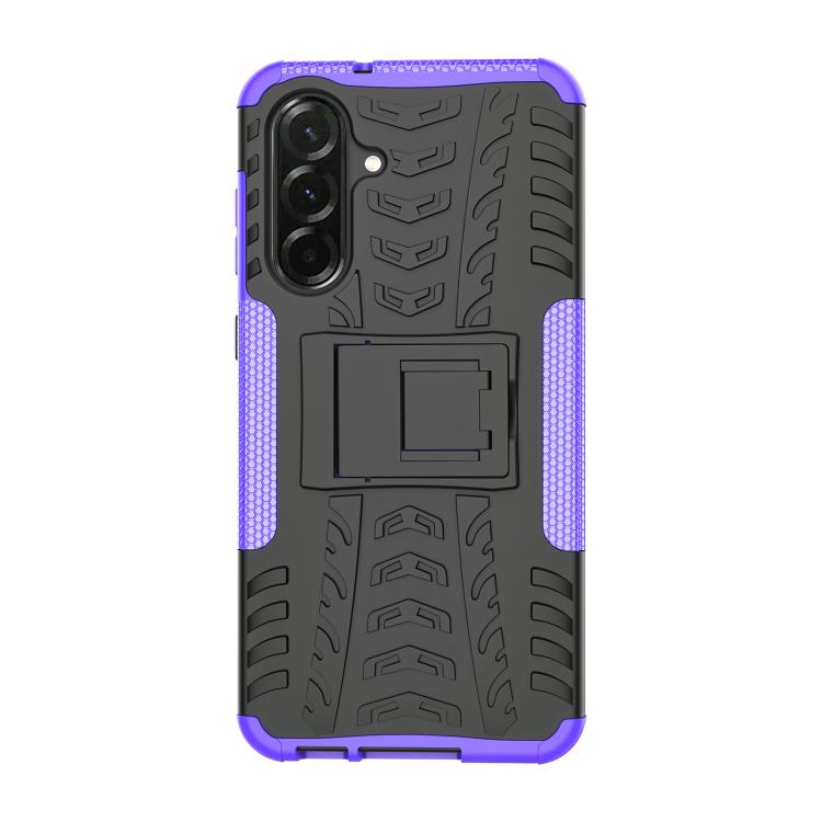For Samsung Galaxy A36 5G Tire Texture TPU + PC Phone Case with Holder