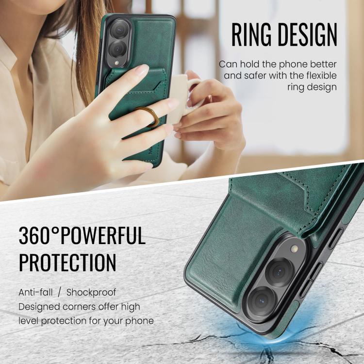 For Samsung Galaxy S25 Edge 5G MAGKING K1 MagSafe Detachable Wallet RFID Back Cover Phone Case