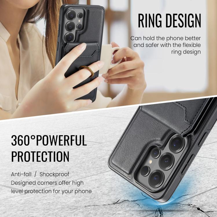 For Samsung Galaxy S26 Ultra 5G MAGKING K1 MagSafe Detachable Wallet RFID Back Cover Phone Case