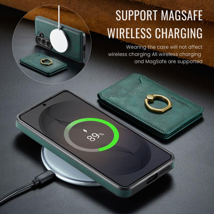 For Samsung Galaxy S26 5G MAGKING K1 MagSafe Detachable Wallet RFID Back Cover Phone Case