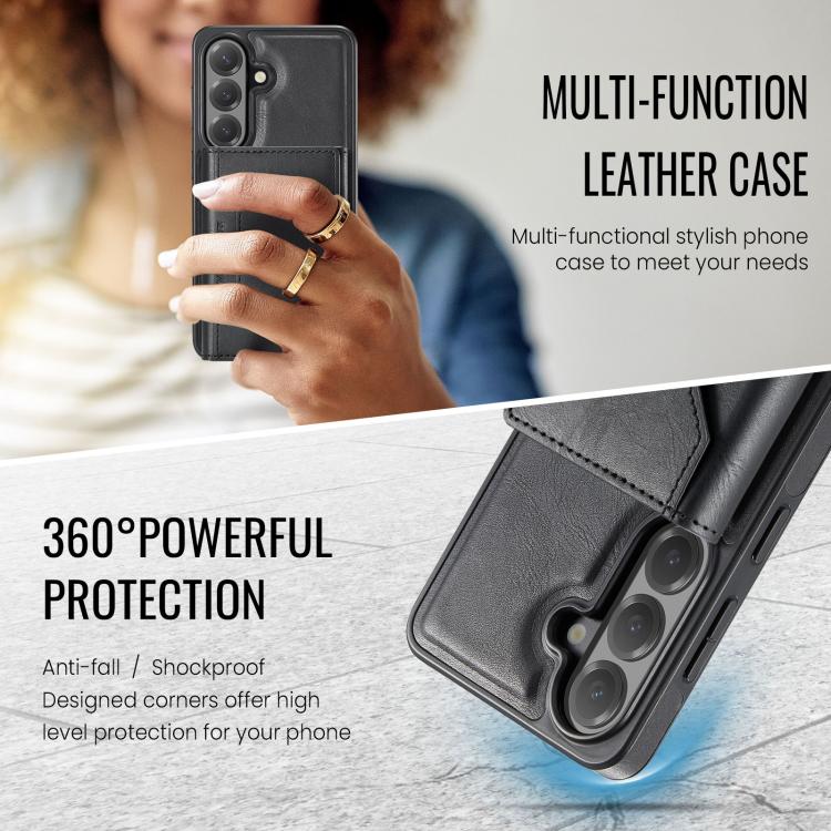 For Samsung Galaxy S26 5G MAGKING K2 Series MagSafe RFID Card Bag Detachable Phone Case