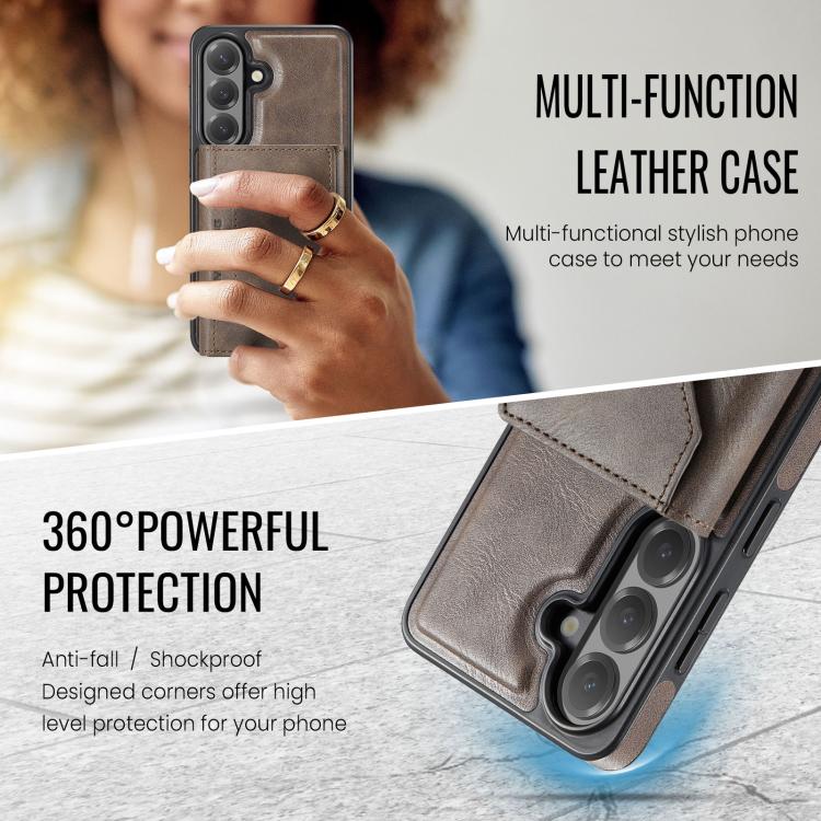 For Samsung Galaxy S26 5G MAGKING K2 Series MagSafe RFID Card Bag Detachable Phone Case