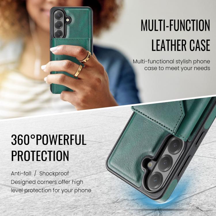 For Samsung Galaxy S26 5G MAGKING K2 Series MagSafe RFID Card Bag Detachable Phone Case