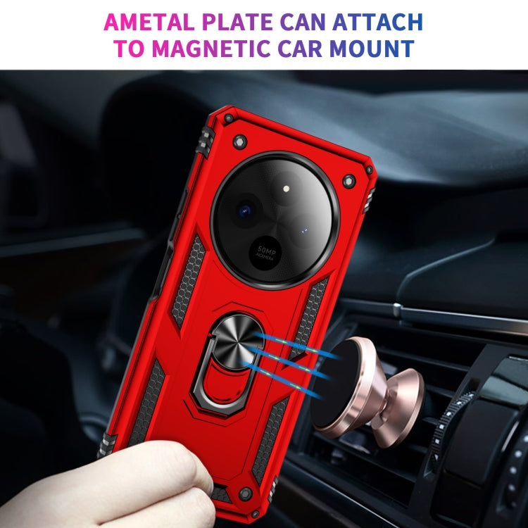 For Redmi 14C 4G Shockproof TPU + PC Phone Case with Holder