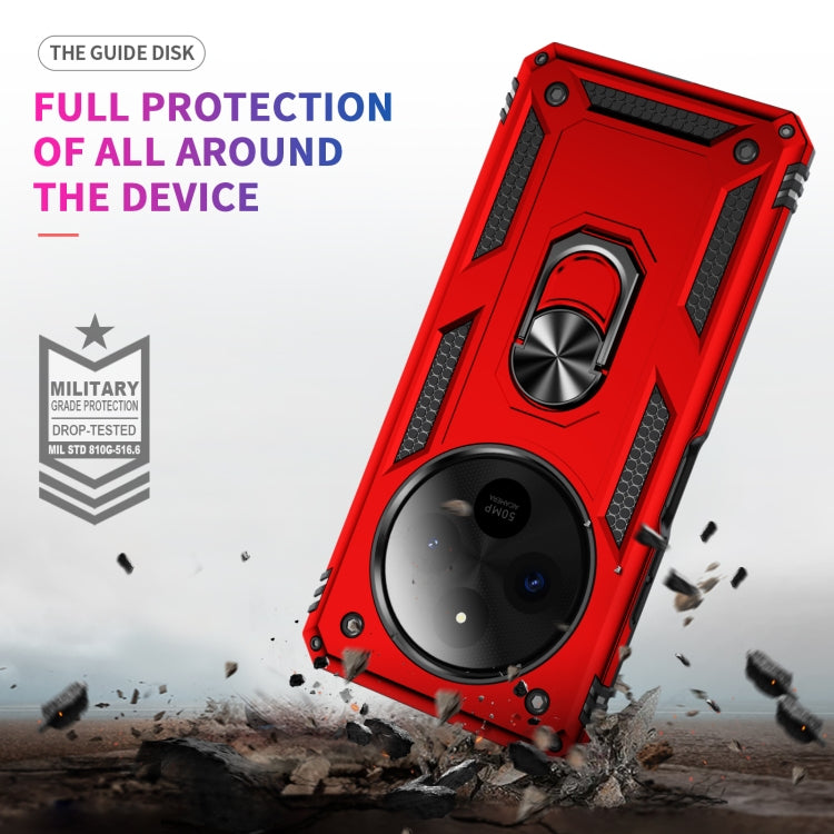 For Redmi 14C 4G Shockproof TPU + PC Phone Case with Holder