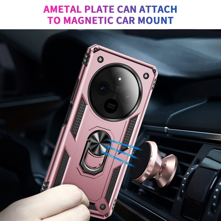 For Redmi 14C 4G Shockproof TPU + PC Phone Case with Holder