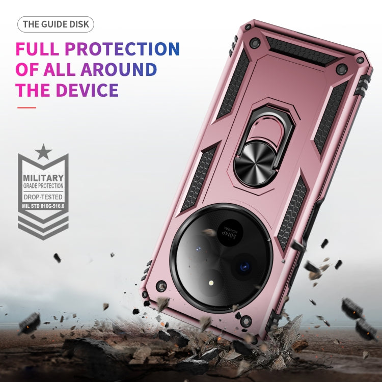 For Redmi 14C 4G Shockproof TPU + PC Phone Case with Holder