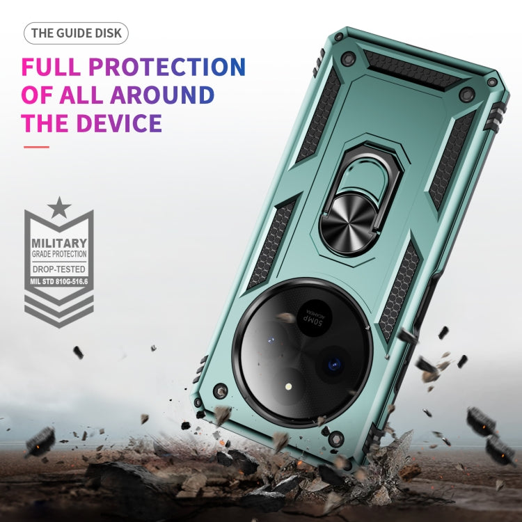 For Redmi 14C 4G Shockproof TPU + PC Phone Case with Holder