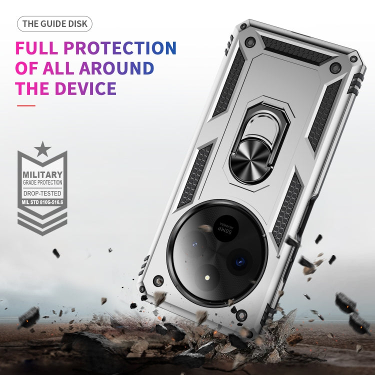 For Redmi 14C 4G Shockproof TPU + PC Phone Case with Holder