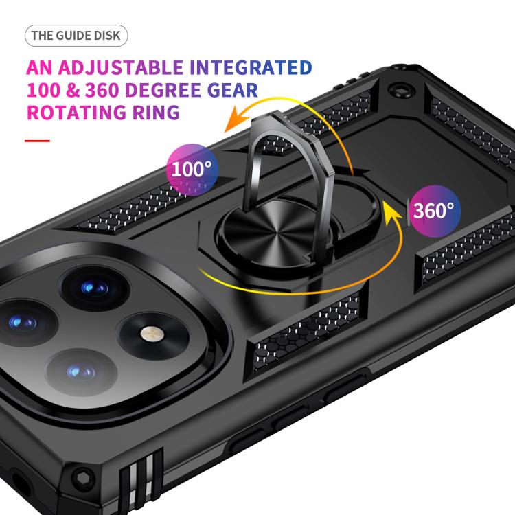 For Redmi Note 14 Pro+ 5G Shockproof TPU + PC Phone Case with Holder