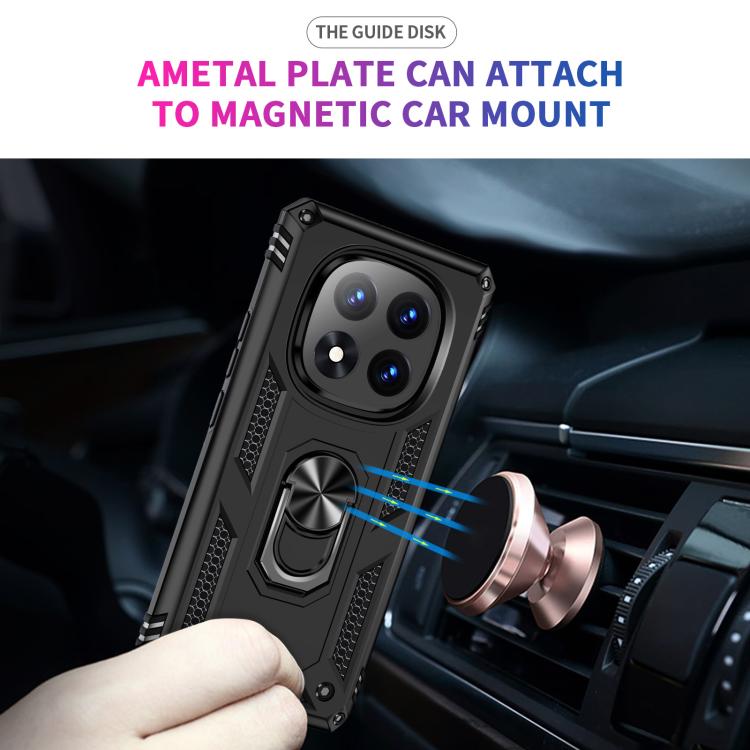 For Redmi Note 14 Pro+ 5G Shockproof TPU + PC Phone Case with Holder