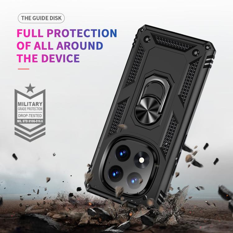 For Redmi Note 14 Pro+ 5G Shockproof TPU + PC Phone Case with Holder