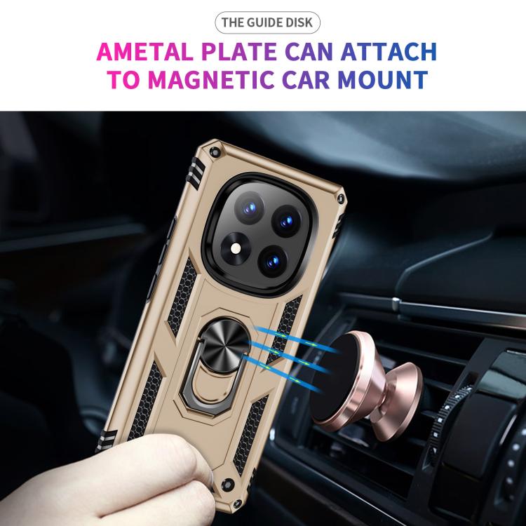 For Redmi Note 14 Pro+ 5G Shockproof TPU + PC Phone Case with Holder