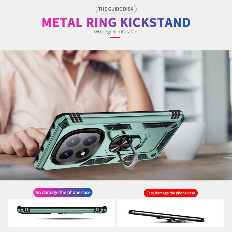 For Redmi Note 14 Pro+ 5G Shockproof TPU + PC Phone Case with Holder