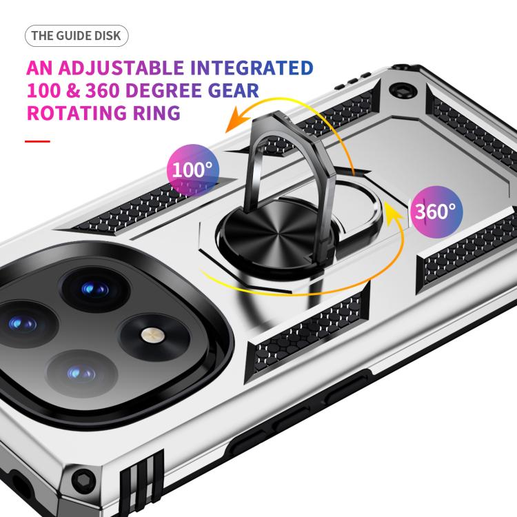 For Redmi Note 14 Pro+ 5G Shockproof TPU + PC Phone Case with Holder