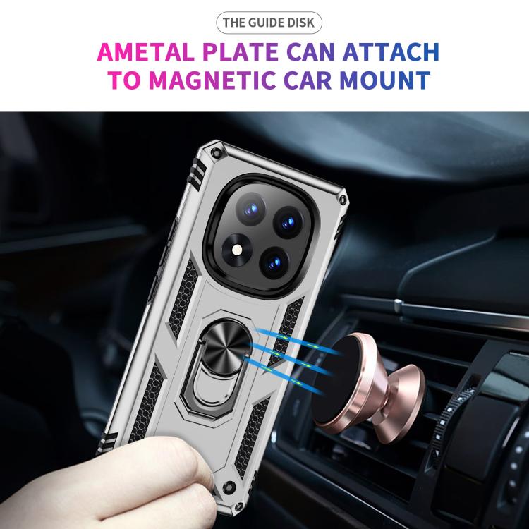 For Redmi Note 14 Pro+ 5G Shockproof TPU + PC Phone Case with Holder