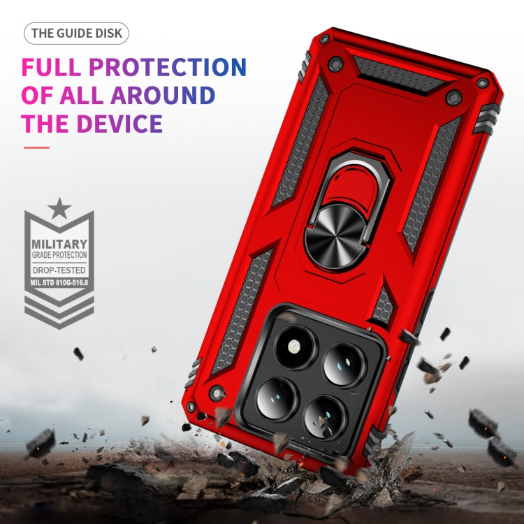 For Xiaomi 14T Pro Shockproof TPU + PC Phone Case with Holder