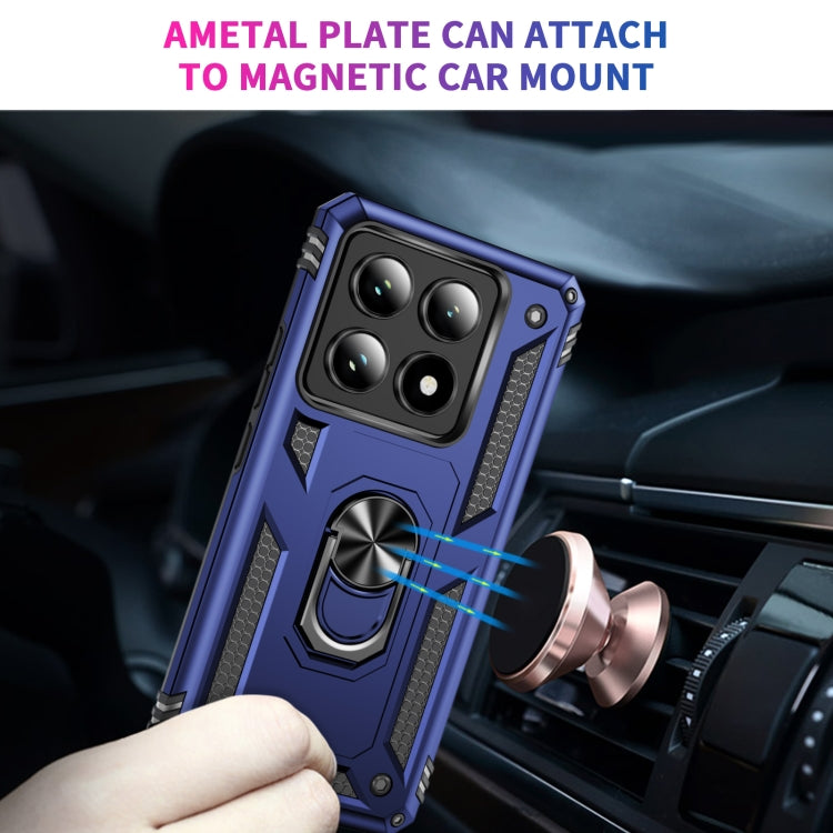 For Xiaomi 14T Pro Shockproof TPU + PC Phone Case with Holder